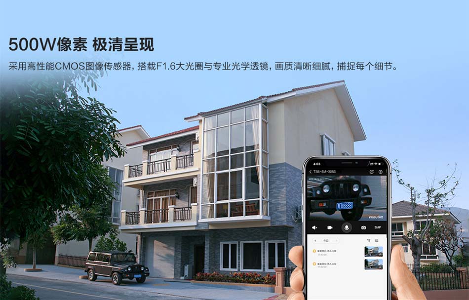500W像素呈現